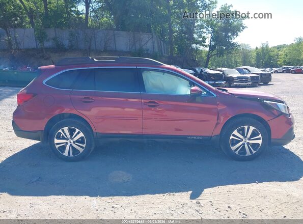 4S4BSANC6K3353769 2019 SUBARU OUTBACK Red 