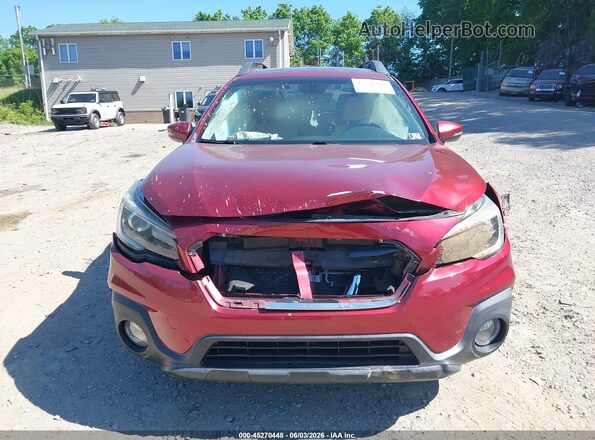 4S4BSANC6K3353769 2019 SUBARU OUTBACK Red 