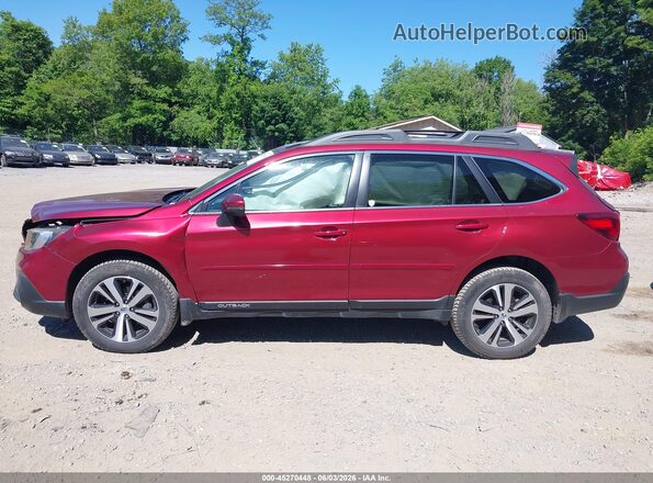 4S4BSANC6K3353769 2019 SUBARU OUTBACK Red 