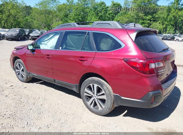 4S4BSANC6K3353769 2019 SUBARU OUTBACK Red 