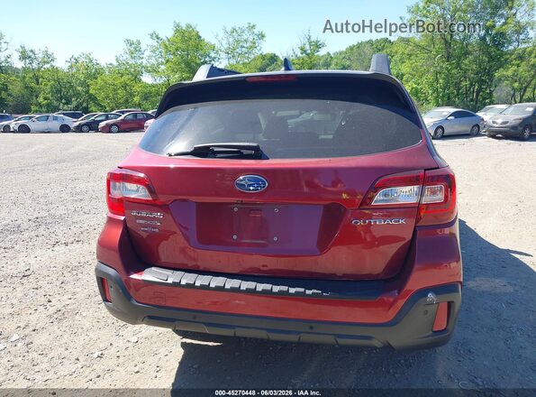 4S4BSANC6K3353769 2019 SUBARU OUTBACK Red 