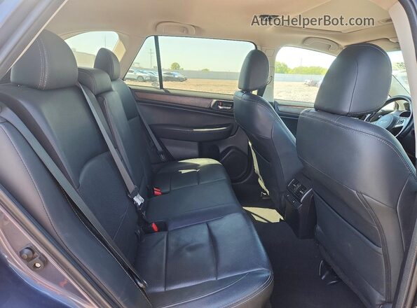 4S4BSANC7G3276482 2016 SUBARU OUTBACK Gray Вид задніх сидінь