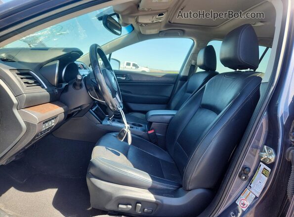 4S4BSANC7G3276482 2016 SUBARU OUTBACK Gray Вид салону спереду