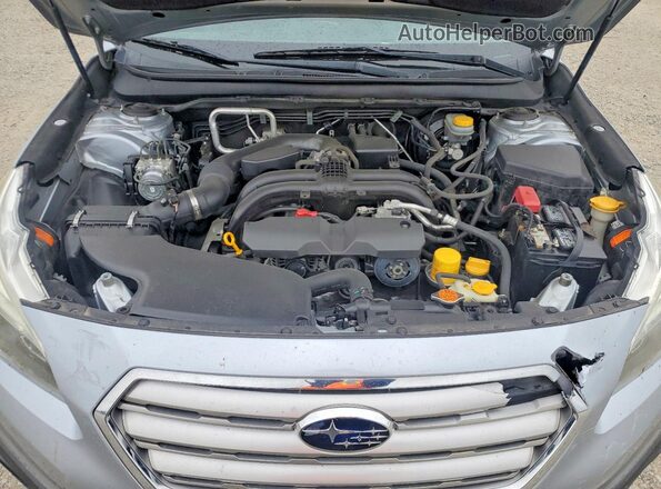 4S4BSANC7H3257450 2017 SUBARU OUTBACK Silver Widok wnętrza z tyłu