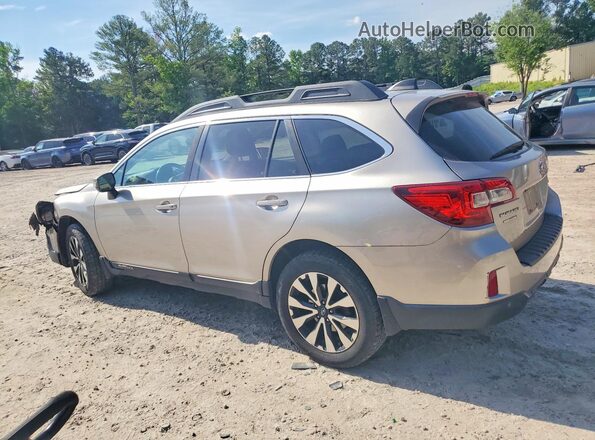 4S4BSANC7H3338108 2017 SUBARU OUTBACK Silver Trasero izquierdo