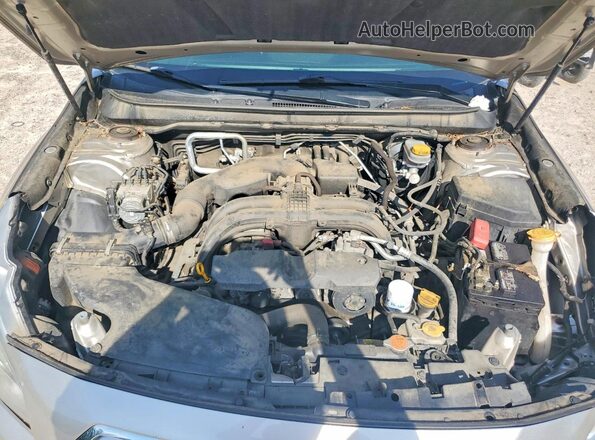 4S4BSANC7H3338108 2017 SUBARU OUTBACK Silver Vista del compartimento del motor