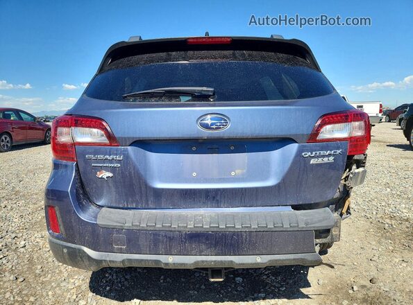 4S4BSANC7H3419576 2017 SUBARU OUTBACK Blue უკანა ხედი
