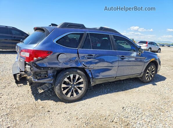 4S4BSANC7H3419576 2017 SUBARU OUTBACK Blue უკანა მარჯვენა