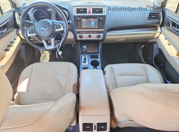 4S4BSANC7H3419576 2017 SUBARU OUTBACK Blue წინა პანელის ხედი