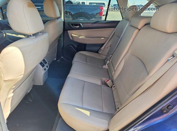 4S4BSANC7H3419576 2017 SUBARU OUTBACK Blue უკანა სალონის ხედი