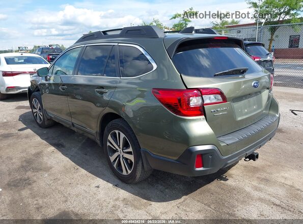 4S4BSANC7J3290602 2018 SUBARU OUTBACK Green Tył lewy
