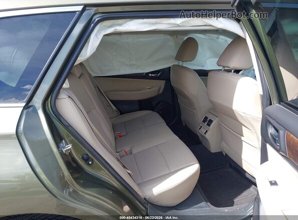4S4BSANC7J3290602 2018 SUBARU OUTBACK Green Widok naklejki z numerem VIN