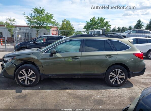 4S4BSANC7J3290602 2018 SUBARU OUTBACK Green Widok wnętrza 360 stopni