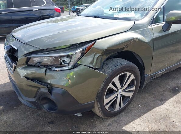 4S4BSANC7J3290602 2018 SUBARU OUTBACK Green Widok z przodu