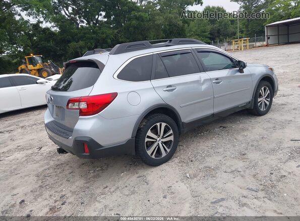 4S4BSANC7J3308578 2018 SUBARU OUTBACK Silver Задня права чверть