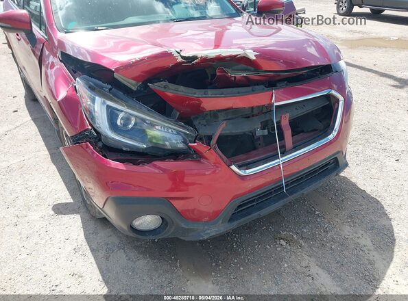 4S4BSANC7K3262879 2019 SUBARU OUTBACK Red წინა ხედი