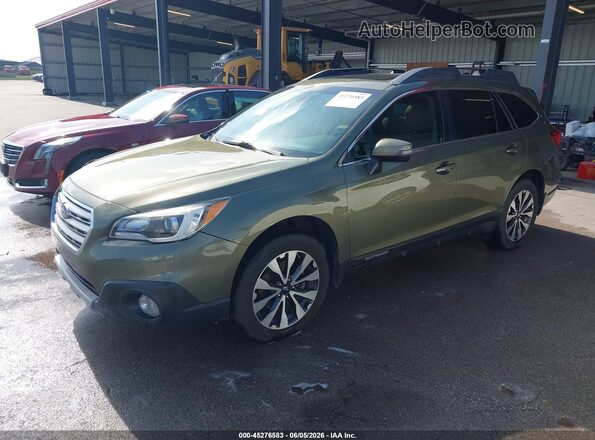 4S4BSANC8H3297357 2017 SUBARU OUTBACK Green 