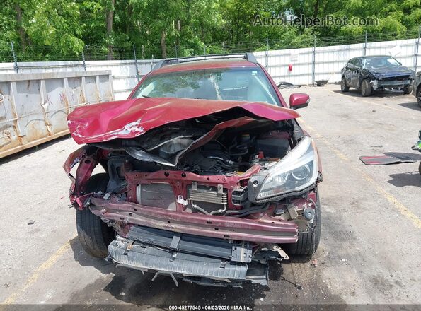4S4BSANC8H3353524 2017 SUBARU OUTBACK Red Vista del cuadro de instrumentos