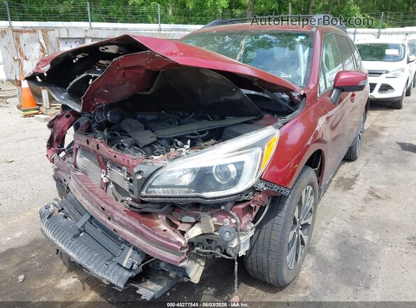 4S4BSANC8H3353524 2017 SUBARU OUTBACK Red Vista frontal