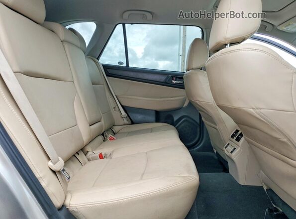 4S4BSANC8J3201099 2018 SUBARU OUTBACK Silver უკანა სალონის ხედი