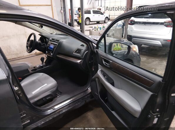 4S4BSANC8J3354954 2018 SUBARU OUTBACK Gray წინა სალონის ხედი