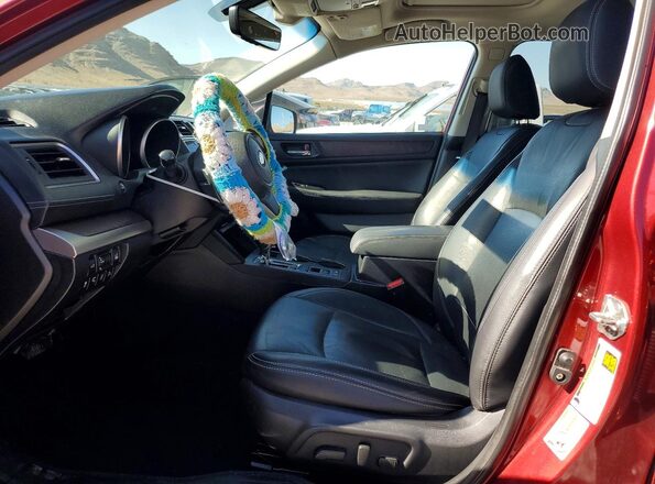 4S4BSANC8K3202299 2019 SUBARU OUTBACK Красный Вид салона спереди