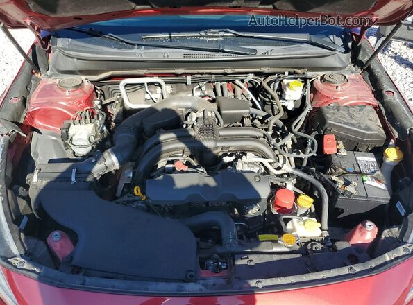 4S4BSANC8K3202299 2019 SUBARU OUTBACK Красный Вид задней части салона