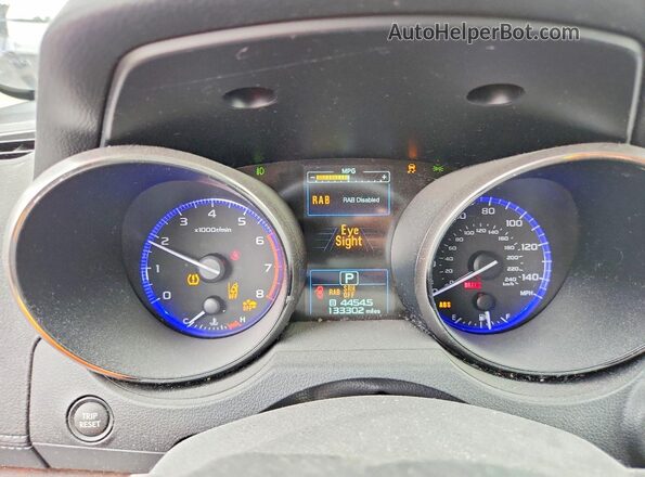 4S4BSANC8K3349819 2019 SUBARU OUTBACK Silver ხელსაწყოთა პანელის ხედი