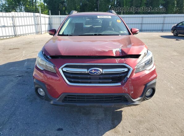 4S4BSANC8K3395361 2019 SUBARU OUTBACK Red Widok z przodu