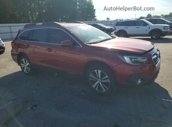 4S4BSANC8K3395361 2019 SUBARU OUTBACK Red Przód prawy