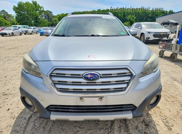 4S4BSANC9G3234038 2016 SUBARU OUTBACK Silver წინა ხედი