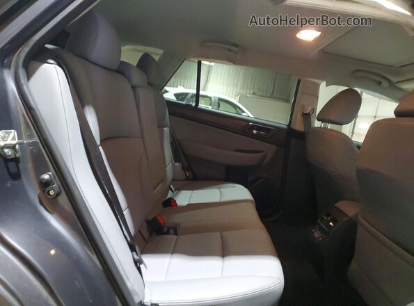 4S4BSANC9J3213231 2018 SUBARU OUTBACK Gray უკანა სალონის ხედი