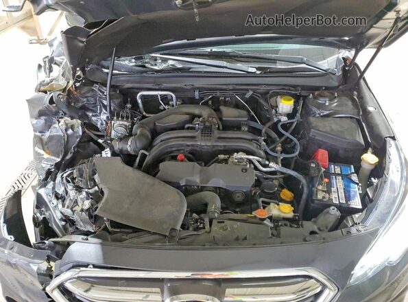 4S4BSANC9J3213231 2018 SUBARU OUTBACK Gray ძრავის განყოფილების ხედი