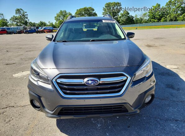 4S4BSANC9J3220423 2018 SUBARU OUTBACK Gray წინა ხედი
