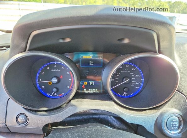 4S4BSANC9J3220423 2018 SUBARU OUTBACK Gray ხელსაწყოთა პანელის ხედი