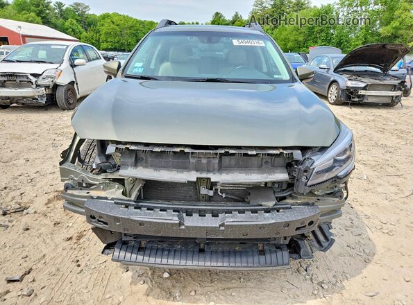 4S4BSANC9J3264017 2018 SUBARU OUTBACK Green Vista frontal
