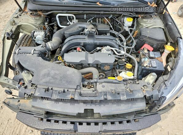 4S4BSANC9J3264017 2018 SUBARU OUTBACK Green Vista del compartimento del motor