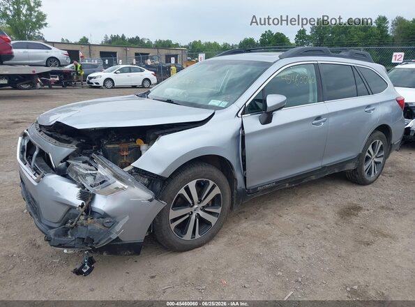 4S4BSANC9J3276233 2018 SUBARU OUTBACK Silver Առջևի ձախ երեք քառորդ տեսարան