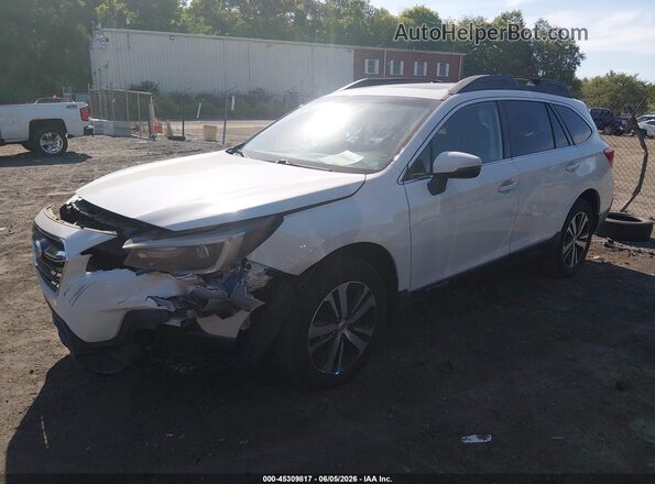 4S4BSANC9J3358088 2018 SUBARU OUTBACK Белый Передняя левая четверть