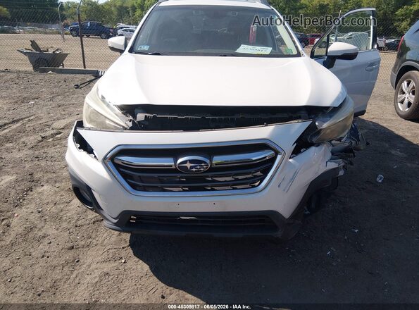 4S4BSANC9J3358088 2018 SUBARU OUTBACK Белый Вид спереди