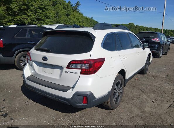 4S4BSANC9J3358088 2018 SUBARU OUTBACK Белый Задняя правая четверть