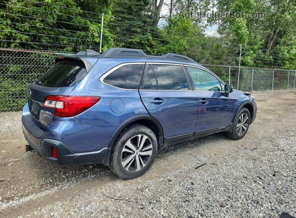 4S4BSANC9J3379877 2018 SUBARU OUTBACK Blue Trasero derecho