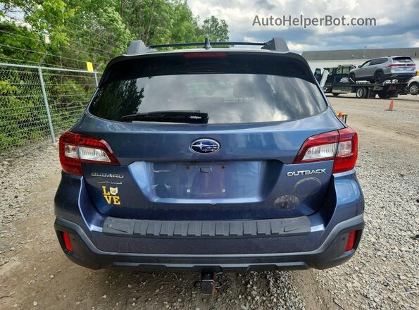 4S4BSANC9J3379877 2018 SUBARU OUTBACK Blue Vista trasera