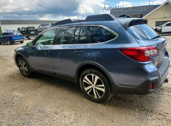 4S4BSANC9J3379877 2018 SUBARU OUTBACK Blue Trasero izquierdo
