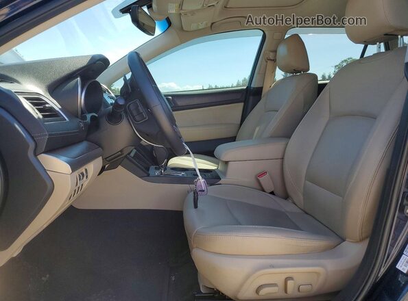 4S4BSANC9J3384366 2018 SUBARU OUTBACK Синий Вид салона спереди
