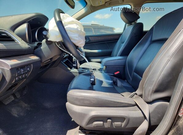 4S4BSANC9K3374874 2019 SUBARU OUTBACK Black Widok wnętrza z przodu