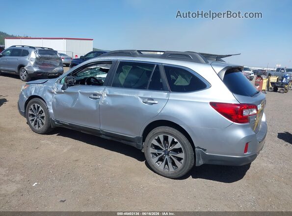 4S4BSANCXG3356391 2016 SUBARU OUTBACK Silver Rear left