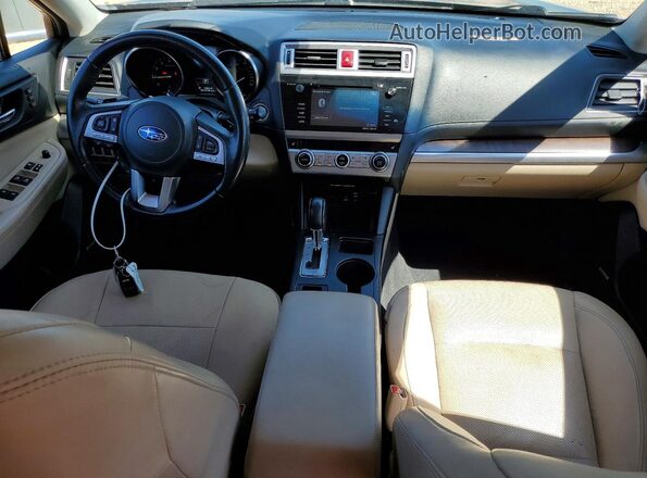 4S4BSANCXH3248466 2017 SUBARU OUTBACK Черный Вид панели приборов
