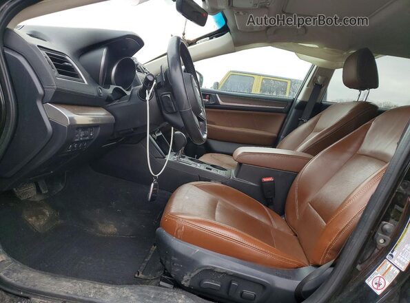 4S4BSATC3J3246874 2018 SUBARU OUTBACK Черный Вид салона спереди