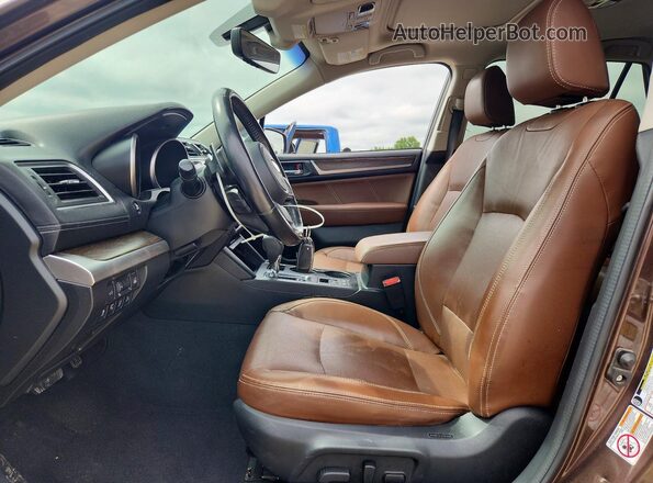 4S4BSATC5K3337744 2019 SUBARU OUTBACK Brown Вид салону спереду